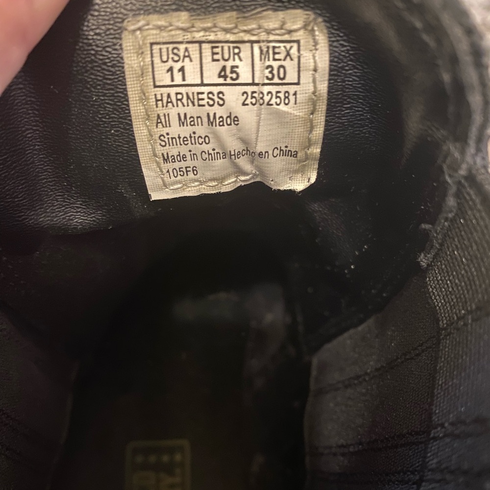 Faded Glory Vintage Black Chunky Ankle Boots Size 11, 90’s Y2K 🦋 - Picture 7 of 7